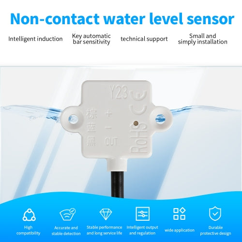 XKC-Y23A-V 5V Intelligent Non-contact Capacitive Level Sensor Adjustable Sensitivity Sensor for Flat Container