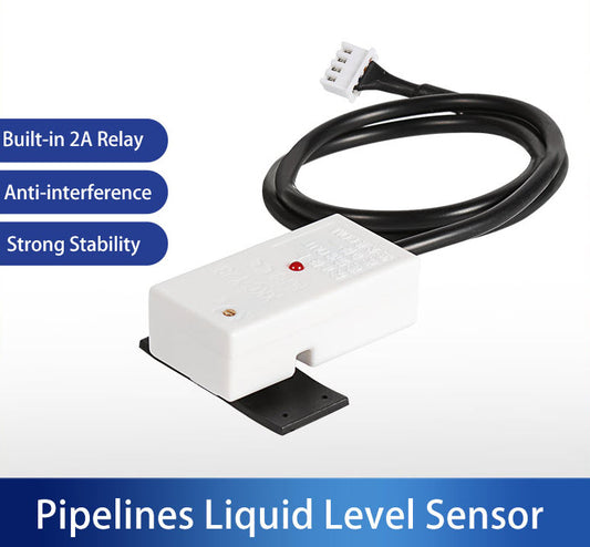 XKC-Y28 Non-Contact Liquid Level Sensor – RS485/NO/NC, IP67 Waterproof, DC 5V/12V/24V, for Plastic, Glass, Ceramic Pipes